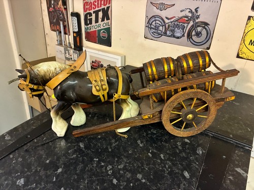 Vintage ceramic shire - shire, horse