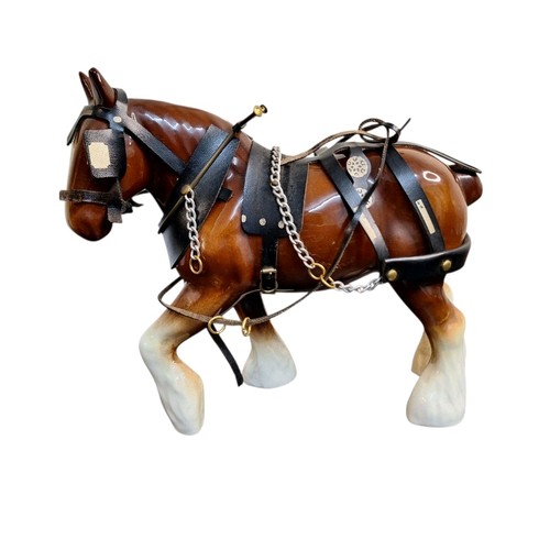Vintage shire horse ornament - vintage,