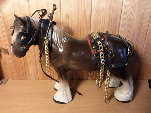 Ceramic figurine shire - figurine, a