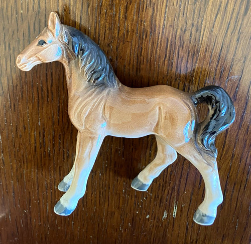 Foreign ceramic pottery horse - foreign, ceramic/pottery