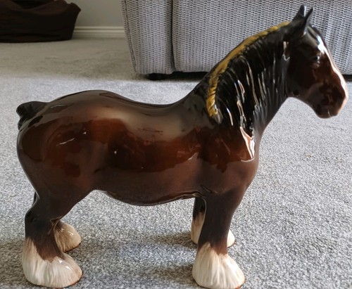 Vintage beswick shire horse - vintage,