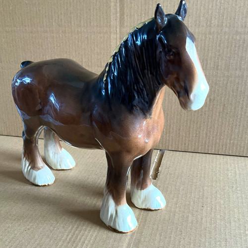Beswick shire mare 818 with - beswick,