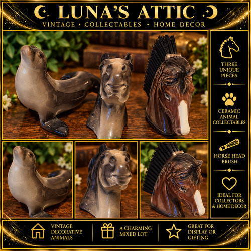 Vintage ceramic animal - vintage,