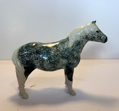 Shebeg pottery speckled - speckled, grey