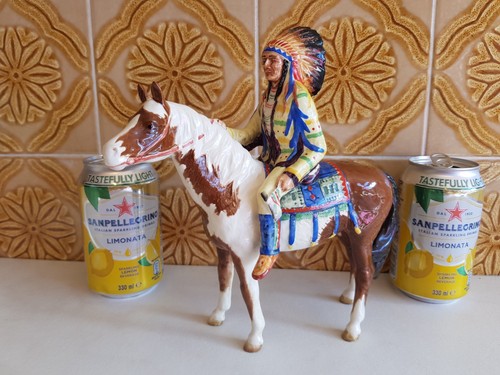 Beswick mounted indian a - indian,
