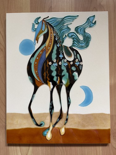 Vintage ceramic galloping - vintage,