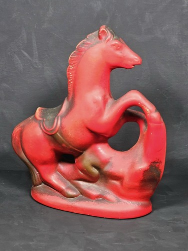 Vintage striking red - vintage, ceramic