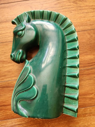 Haeger pottery art deco horse - pottery,