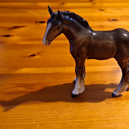 Hand painted beswick - painted, ceramic