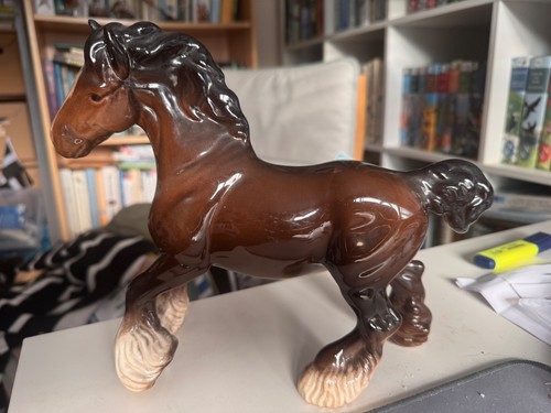 Beswick cantering shire horse - shire,