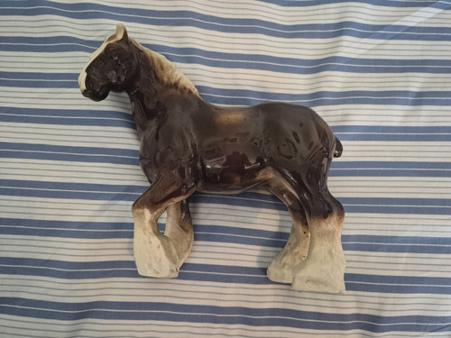 Ceramic shire horse - shire,