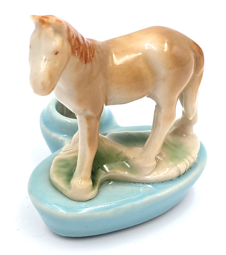 Vintage wade horse candle - vintage,