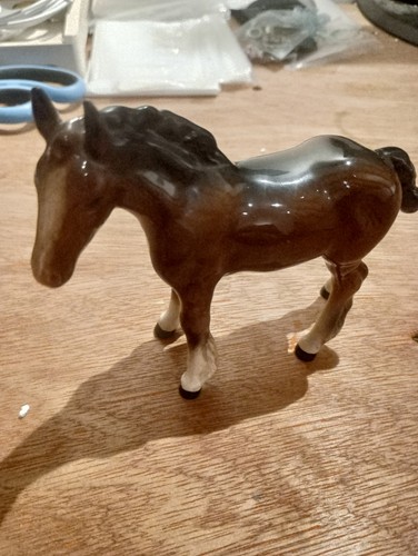 Horse ceramic pottery ornament - horse, ceramic/pottery