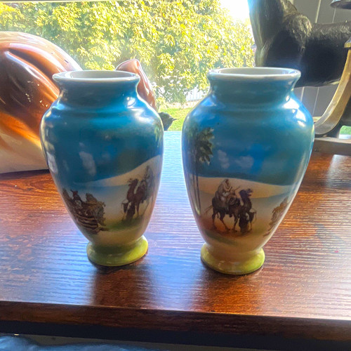 Pair noritake japanese - pair,