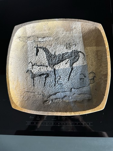 Studio pottery wall plaque - pottery,