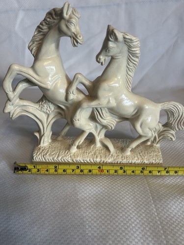Ceramic horse figurine - ceramic,