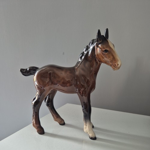 Beswick shire foal model - foal,