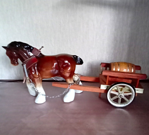 Horse ceramic pottery - horse, figurine
